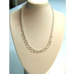 晶灵阁水晶项链 定格光影的永恒之美